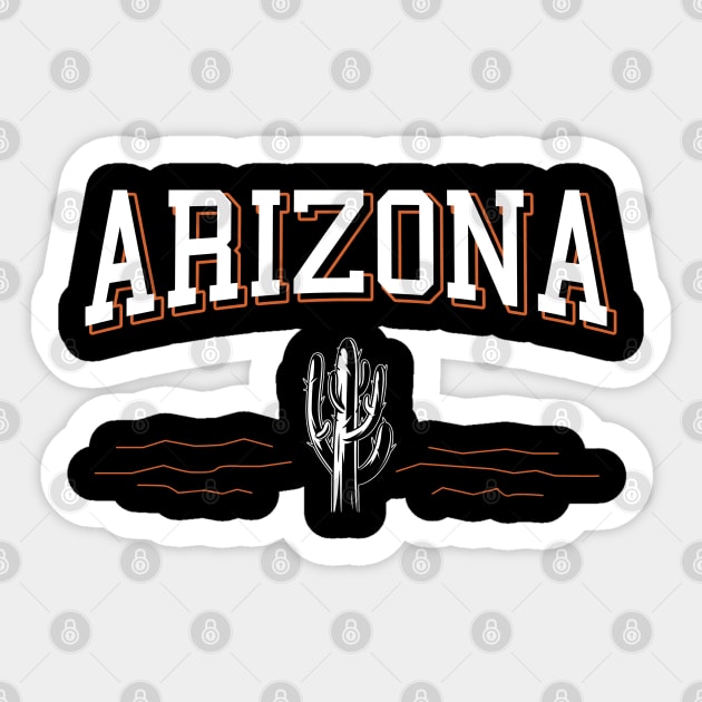 Arizona Dessert Sticker by Cooldruck